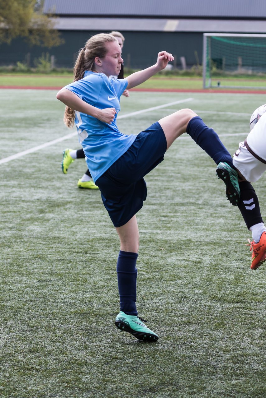 Bild 171 - B-Juniorinnen Ellerau - St. Pauli : Ergebnis: 1:1